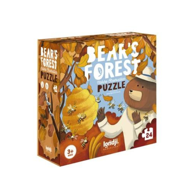 Londji Puzzle z Grą Obserwacyjną Bear’s Forest